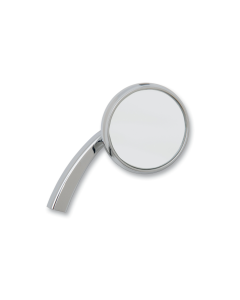 Todd's Cycle SMR-1 Chrome Right Side Mirror for Harley Shooter Style Hand Controls  