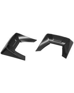 Kuryakyn 7067 Gloss Black Speedform Saddlebag Lid Spoilers 14-19 Harley Touring