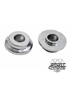 Sport Chrome Non-ABS Chrome Wheel Spacers 08-18 Harley Touring Bagger Dresser