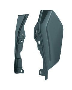 Hogworkz Spruce Mid-Frame Air Deflectors for Harley Touring 09-24