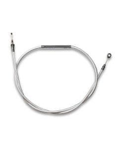 Magnum Sterling Chromite Braided 70" Plus + 8 Clutch Cable for Harley FLH 08-13