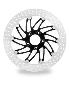 Performance Machine Supra Platinum Cut Right Side 13" Front Brake Rotor Harley
