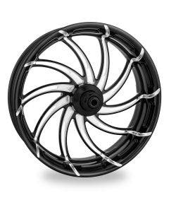 PM Supra Contrast Cut Platinum  Wheels Package Set Tires Harley  