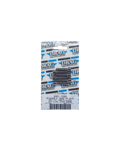 Drag Specialties Black Smooth Trans Top Cover Bolt Kit 4 Harley M8 Models