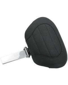 Mustang 79012 Deluxe Touring Driver Seat Backrest Post & Pad Harley FLH 08-21
