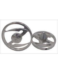 Tab Performance Aluminum 4.0" Zombie Ring w/ Cone Harley Exhaust Tip Baffle
