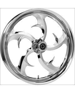 Colorado Customs Chrome Talon Wheel & Tire Package for Harley Models 