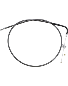 Magnum KARBONFIBR 40 1/2" Throttle Cable Smooth 90 Degree Harley Big Twin 84-17