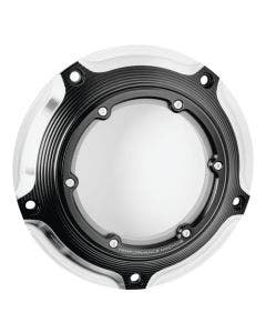 Performance Machine Contrast Cut Vision Clear Derby Cover Harley Touring 16-Up