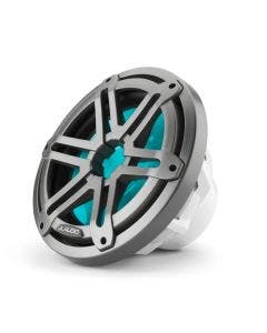 JL Audio 10-Inch Marine Subwoofer Driver, Metallic Gray Sport Grille W/RGB LED