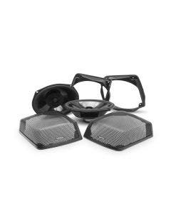 Rockford Fosgate TMS69 Power 6x9 200 Watt Speaker Saddlebag Bag Lid Kit 98-13