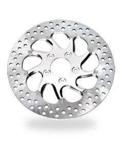 Performance Machine PM Torque Chrome 11.5 Left Front Brake Rotor Harley 00-up