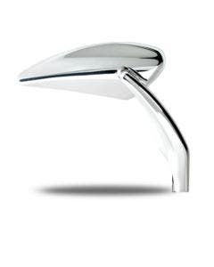 Performance Machine PM Chrome Torque Right Side Mirror - Each Harley Metric