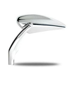Performance Machine PM Chrome Torque Left Side Mirror Assembly - Each 0064-2007-CH