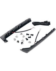 Drag Specialties Smoke LED Tour Pak Side Panel Lights for 06-13 Harley FLHT