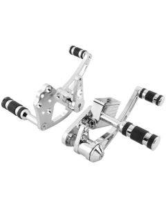 Biker's Choice Chrome Forward Controls 58-99 Harley FL, FX, FLH, FXST & FLST 