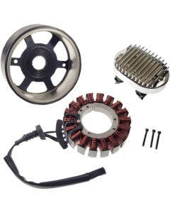 Drag Chrome Stator & Regulator Charging Kit OE Spec Harley Softail M8 18-Up