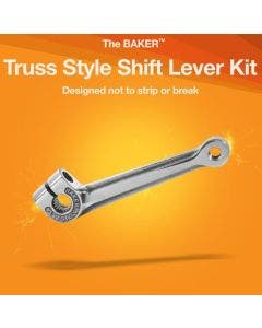 Baker 33849-07HD-A Truss Style Shift Lever Kit 86-19 Stock Harley Big Twin