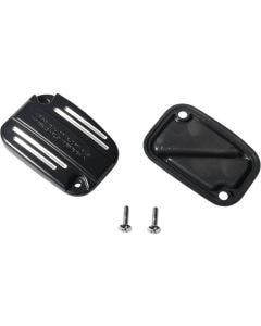 Drag Black Front Brake Master Cylinder Cover with Gasket Harley Touring FL 14-16