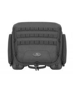 Saddlemen TS1620S Black Tactical MOLLE Tunnel Tail Bag Luggage Harley & Metric