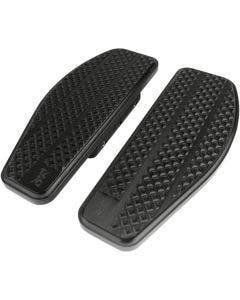 Thrashin Supply Co Black Billet Aluminum Rear Passenger Floorboards Harley 93-18