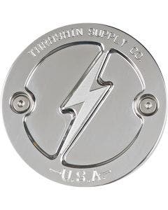 Thrashin Supply Company TSC-3027-2 Chrome Billet Points Cover 17-19 Harley M8