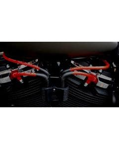 Sumax 49238 Red Pro Spark Plug Wires 10.4mm Harley M8 Softail 18-21