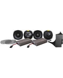 Hogtunes XL Series 450 Watt Amp & 4 Speaker Kit Harley Ultra FLHTC 98-13