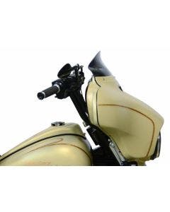 Klock Werks FLARE Dark Smoke 5" Windshield for Harley FLH/X Models 14-15 | KW05-01-0389