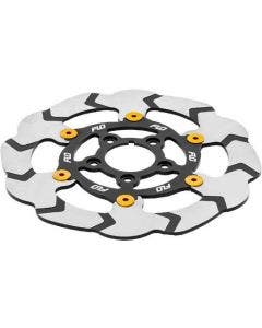 Flo Motorsports Gold Floating Brake Front Rotor 11.8 Harley Touring 08-13