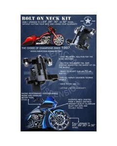 American Suspension Winter Package Deal Bolt On 26"-32" Trees w/ Fork Lowers & Boots