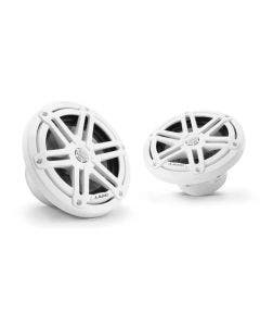 JL Audio 6.5-Inch Marine Coaxial Speakers Gloss White Sport Grille