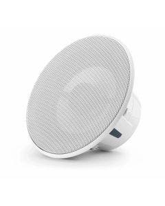 JL Audio 7.7-Inch Marine Coaxial Speakers Gloss White Trim Ring Luxe Grille