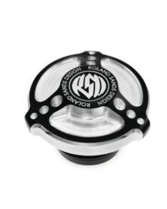 Roland Sands Design Gas Fuel Cap Tracker Contrast Harley Big Twin 96-20