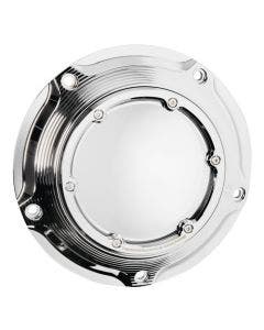 Performance Machine Chrome Vision Clear Derby Cover Harley Touring 16-Up