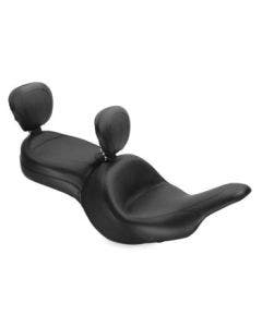 Mustang 79688 Black One Piece Wide Original Touring 11-18 Kawasaki VN1700