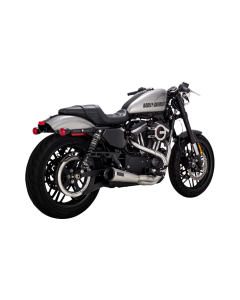 Vance & Hines 27327 Raw Upsweep 2-N-1 Exhaust System Harley Sportster XL 14-22