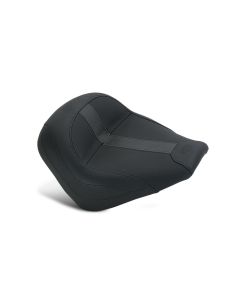 Mustang 75374 Black Standard Touring Solo Seat with Vinyl Inserts 15-18 Indian Scout  0810-1835 08101835 486388