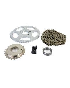 V-Twin 19-0291 York Rear Chain Drive Kit Sprockets Cush Drive Harley FLT 2007