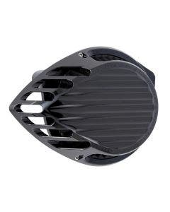 Arlen Ness Rough Crafts Black Finned Air Cleaner Harley Sportster XL 91-Up