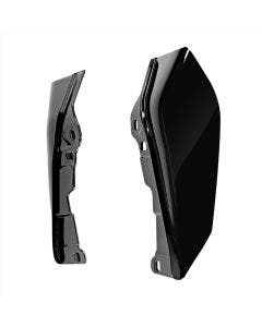 Hogworkz Vivid Black Mid-Frame Air Deflectors for Harley Touring 09-24