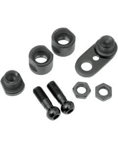 Drag 2020-0416 Black Turn Signal Swivel Kit Repl. 68185-00 Harley 00-18