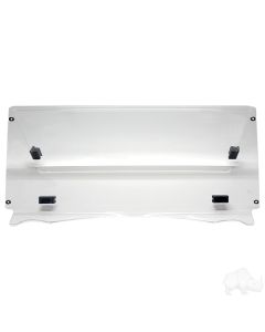 AS4 Golf Cart Express Cowl Windshield Clear 2 Piece for E-Z-Go Express Ez-Go