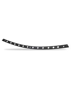 PM Performance Machine Hole Shot Windshield Trim Black Ops Harley FLHT/X 14-22
