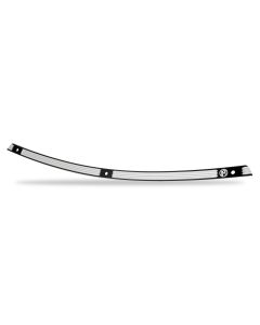 PM Performance Machine Merc Windshield Trim Black Contrast Cut Harley 14-22