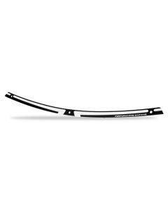 PM Performance Machine Scallop Windshield Trim Black Contrast Cut Harley 14-22
