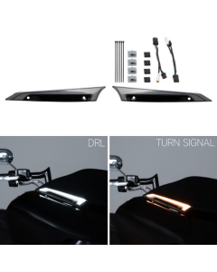 Hogworkz Lumipro LED Windshield Trim Lights for Harley 2015-2024 Road Glide