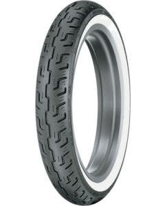 Dunlop Harley-Davidson D401 100/90-19 Bias Front Tire WWW Wide White Wall