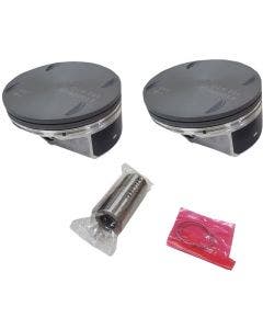 Drag Replacement Coated Piston Kit Std Bore Harley Milwaukee Eight 107 17-Up