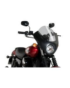Custom Acces Dark Night Semi Fairing Smoke Harley Street XG750 15-Up